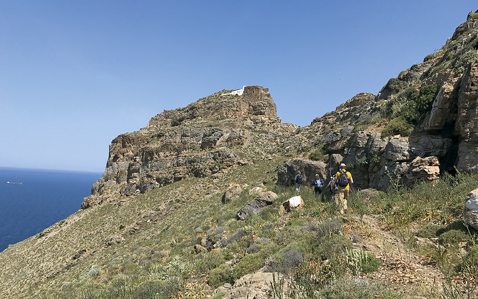 Hiking to Oria Castle / Credit: Personality Journeys