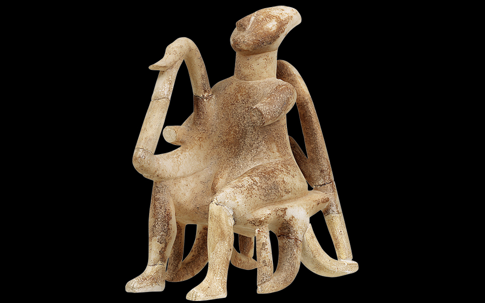 <h5>THE LYRE PLAYER (2800-2300 BC)</h5>