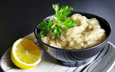 White Aubergine Dip: Sweet & Rare