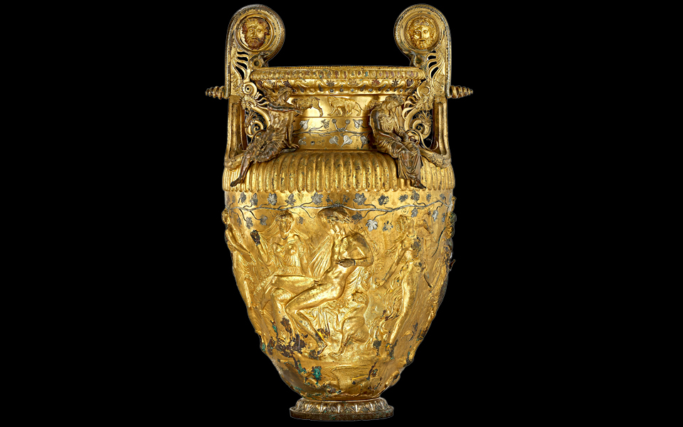<h5>The Derveni krater (late 4th c BC)</h5>