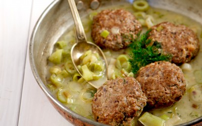 Leek & Mince Patties