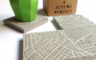 Original Coasters Made of Concrete