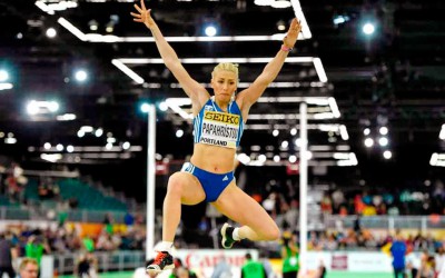 Papachristou Leaps to Bronze in Portland