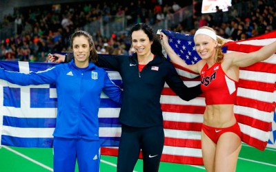 Stefanidi Lands Bronze at World Indoor Championships