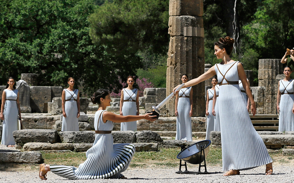 Olympic Flame to Rio - Greece Is