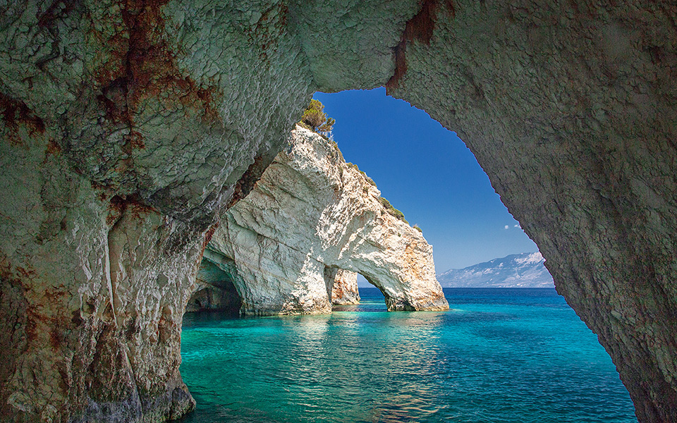 The Incredible Blue Caves Of Greece Greece Is