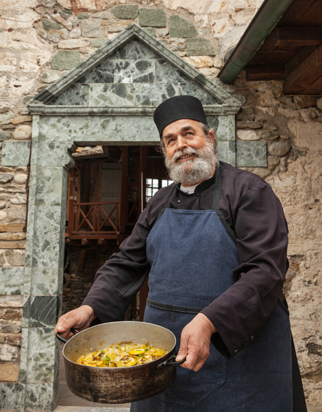 La cuisine divine du mont Athos - La Grèce est