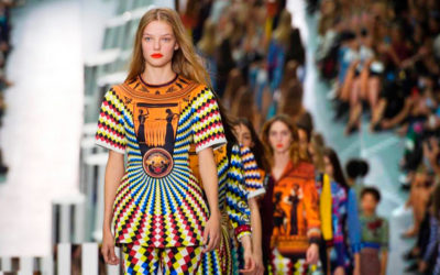 Mary Katrantzou’s Ancient Greece at London Fashion Week