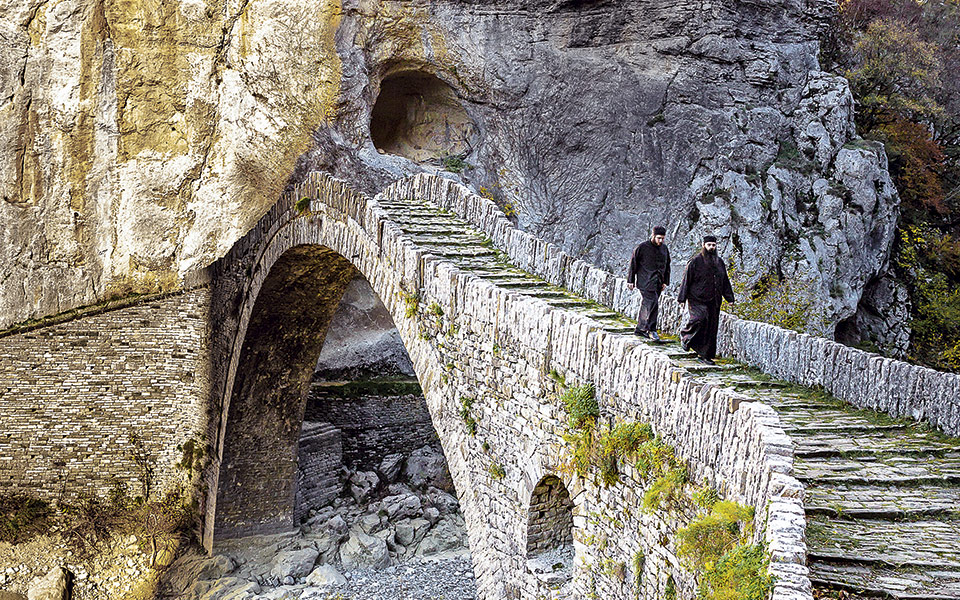 winter travel greece