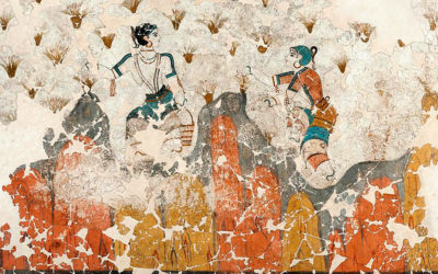 Prehistoric Santorini Murals Now Yours to Hold