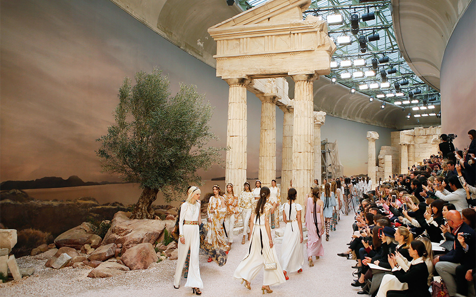 Lagerfeld & Chanel Take Ancient Greece To Paris - Greece Is