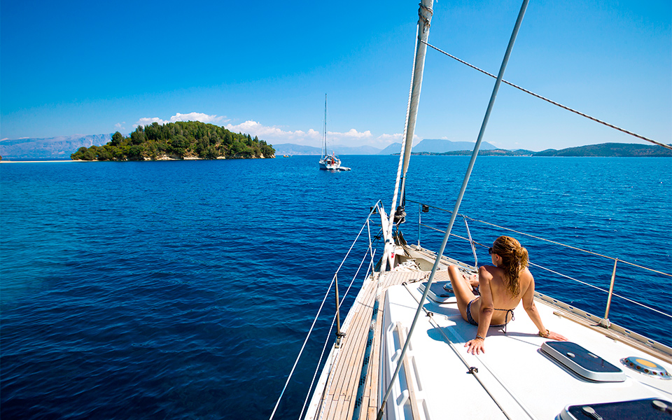 sailboat trip greece