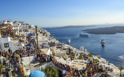 Growing Cruise Tourism Testing Santorini’s Limits