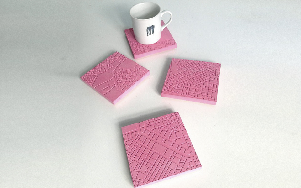 <h5>Athens Fragments Coasters -  €32</h5>