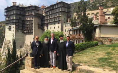 US Ambassador Pyatt Visits Mount Athos Monastery