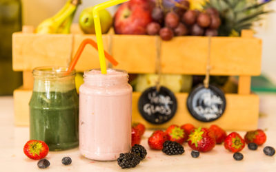 J for Juice Bars: Veggies, Fruits & Greek Herbs