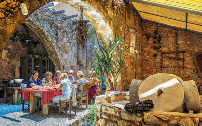 Crete: Village-Magnets in the Region of Hania