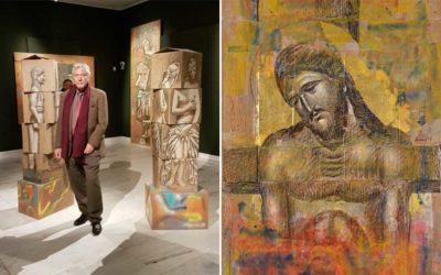 “Broken History”: Ancient Art Meets Graffiti in New Exhibition