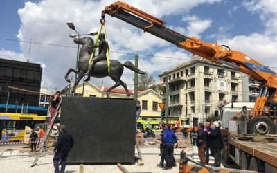 Statue of Alexander the Great Installed in Athens