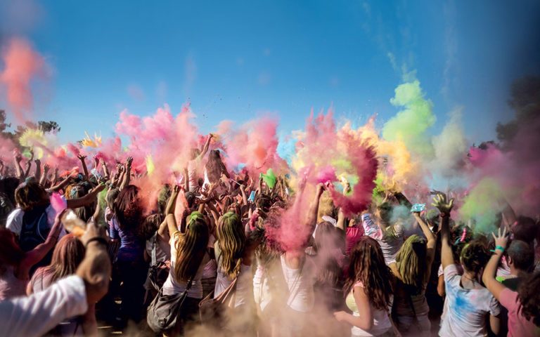 day of colors - Greece Is