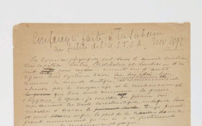 Manuscript of Coubertin’s Vision for Modern Olympics to be Auctioned