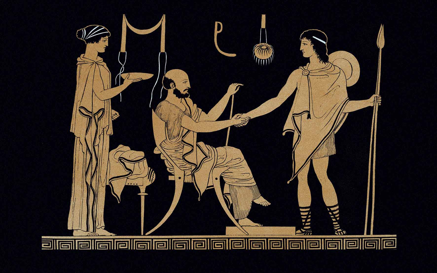 theme of hospitality in the odyssey