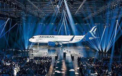 Aegean Airlines Marks Fleet Renewal with Change of Livery