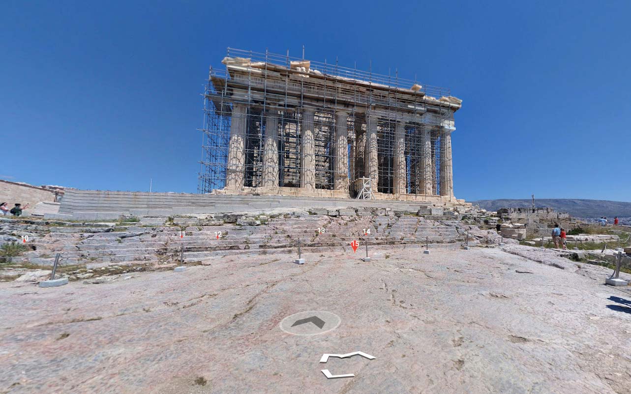 greek temple virtual tour