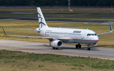Aegean Airlines Report Significant Rise in Passenger Numbers this Summer