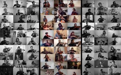 Watch: 100 Greek Violinists Perform “Balos Quarantine”