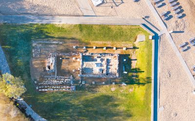 The Ancient Temple of Apollo Zoster in Vouliagmeni
