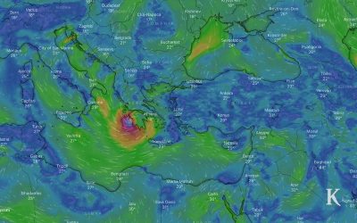 Weather Warning Issued as Rare Cyclone Heads to Greece