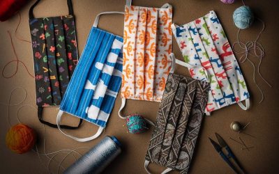 Face Masks Meet Ancient Greek Design