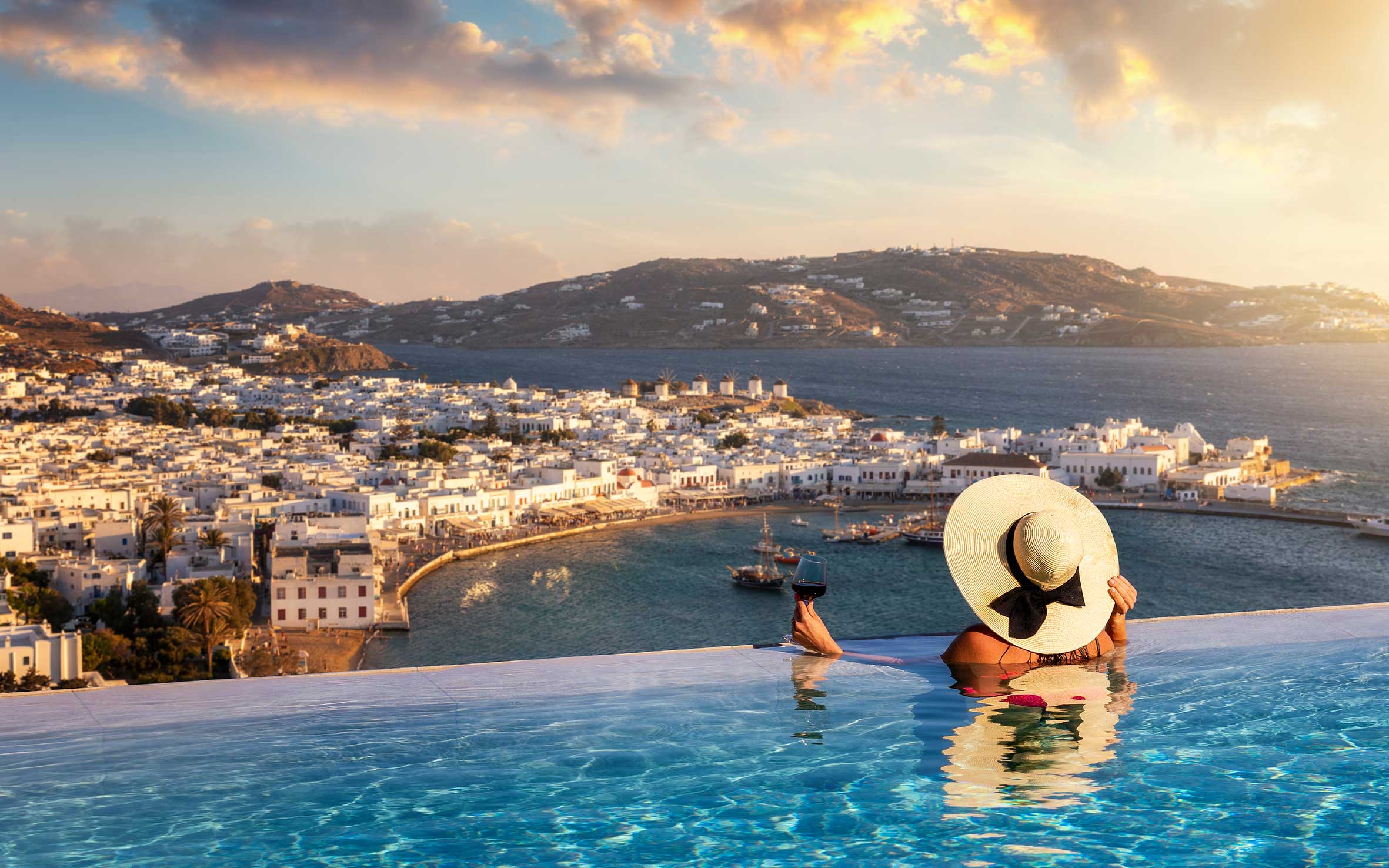 Construction Boom In Luxury Hotels On Mykonos Greece Is