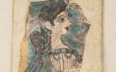Ancient Wonders of the Aegean: La Parisienne (fresco), Knossos, Crete