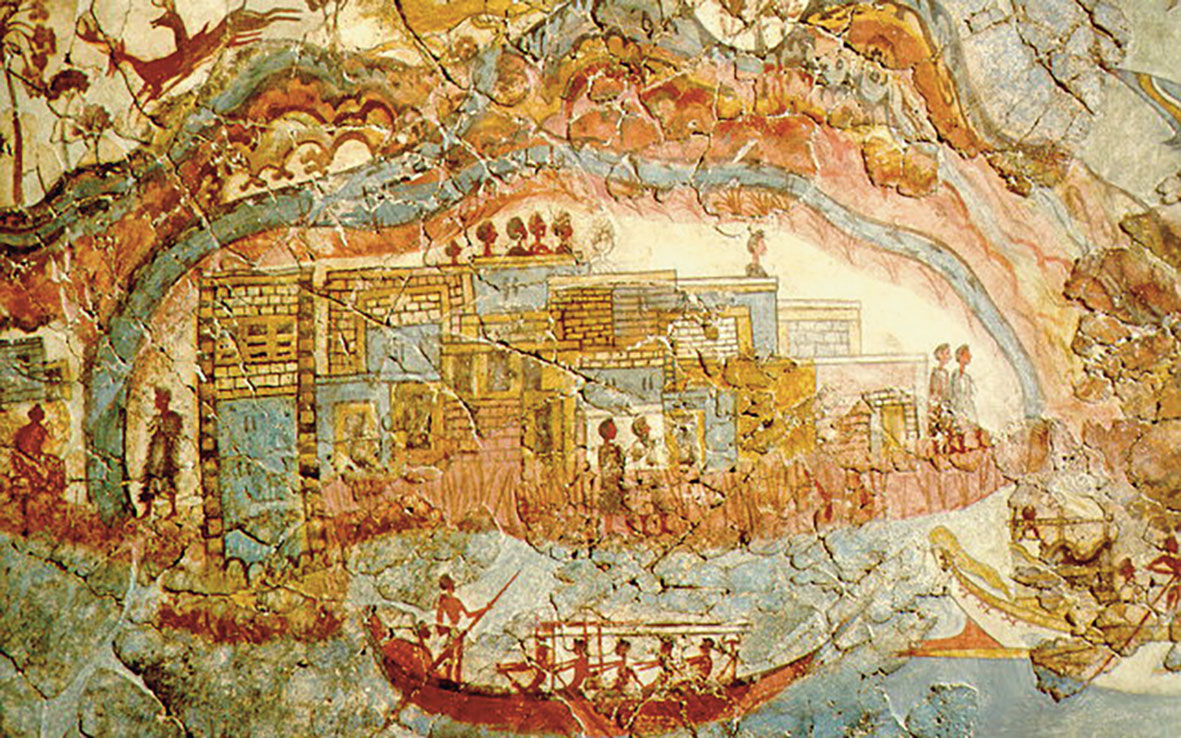 Thera Murals - The Treasure of the Prehistoric Aegean - Greece Is