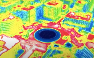 Watch: Infrared Camera Footage of Athens Heatwave as Archeological Sites Close