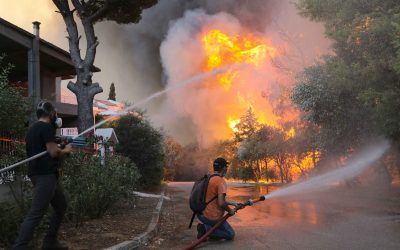 Fires in Greece: Unnecessary Movement Discouraged in Athens