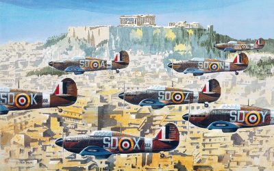 Freddie Carabott Stamp Series Commemorates Battle of Crete