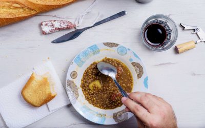 Fakes: Greek Lentil Soup for Chilly Evenings