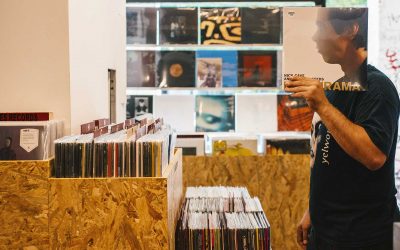 Vinyl Walks in the Athens City Center