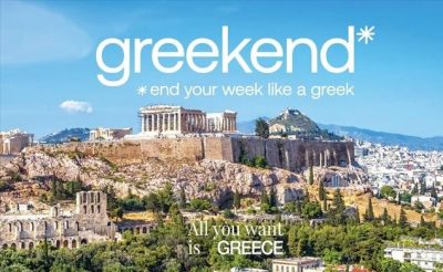 Ready for the “Greekend”? New Word Coined in City Break Ad Campaign