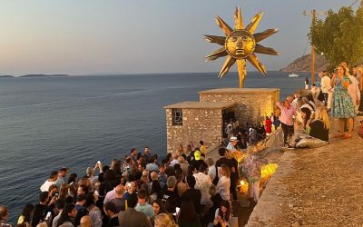 The God Apollo Shines on Hydra