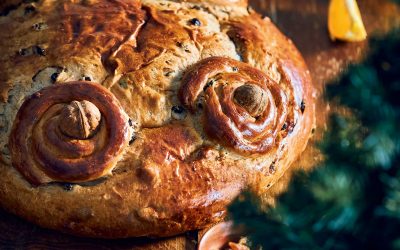 Recipe: Christopsomo (Greek Christmas Bread)