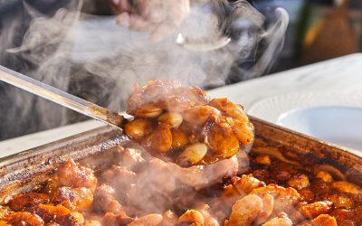 Recipe: Brother Epiphanios’ Greek Gigantes Beans in Tomato Sauce