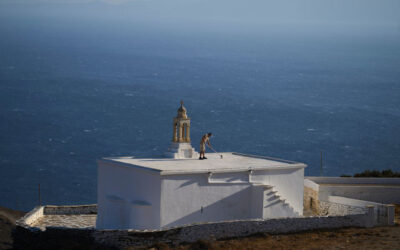 The Greek Island with 1,000 Private Chapels
